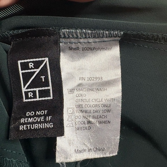 Adam Lippes- Elegant Dark Green Wide Leg Jumpsuit. Size 12 - Picture 8 of 15